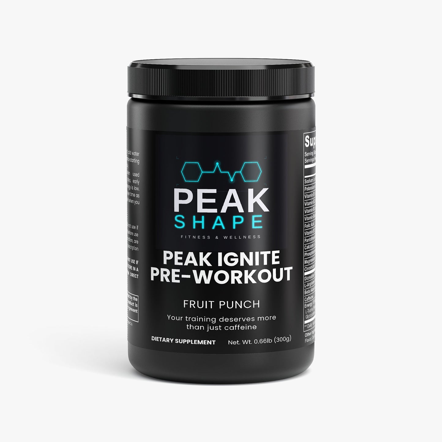 PEAK IGNITE Pre-Workout Powder (Fruit Punch)