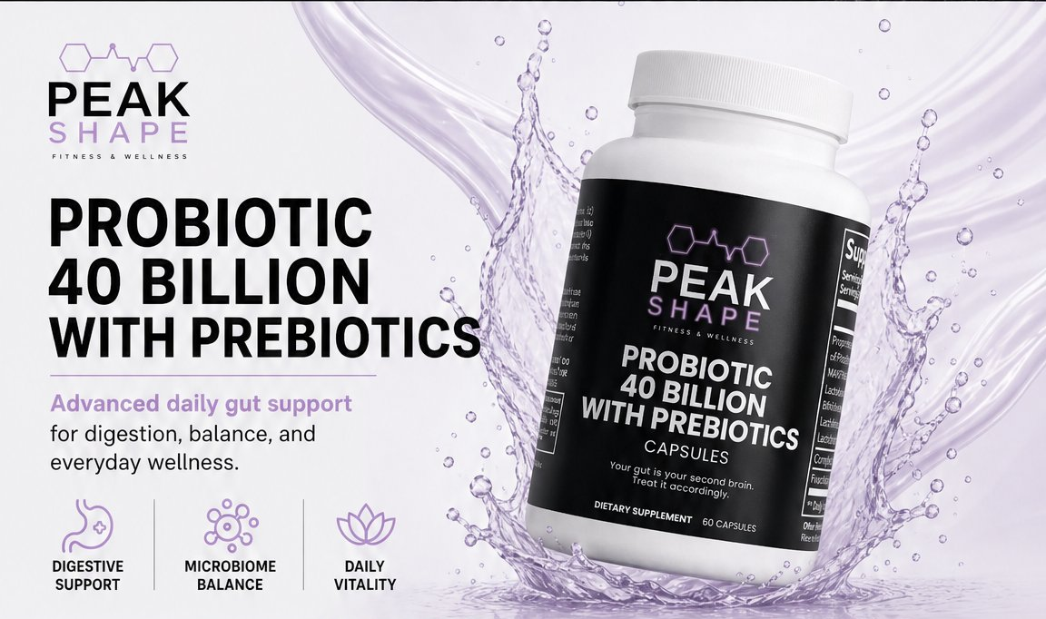 Probiotic 40 Billion with Prebiotics