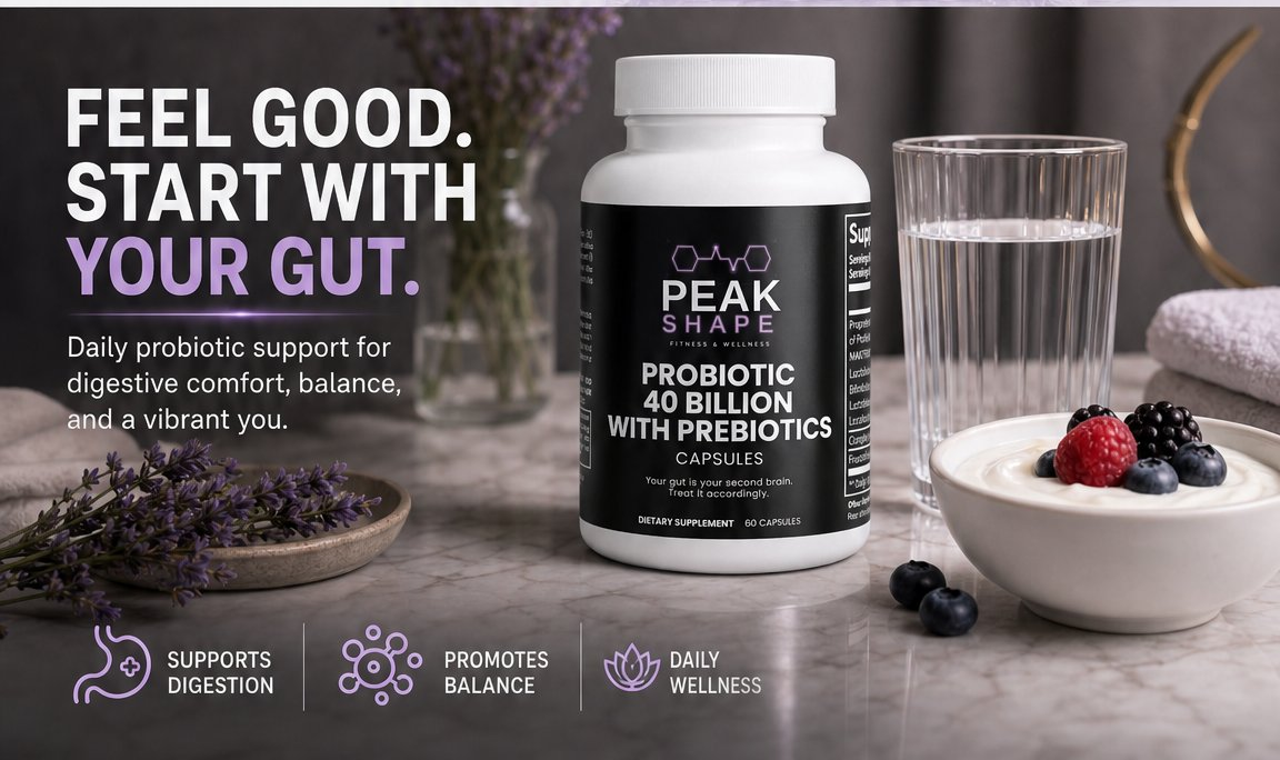 Probiotic 40 Billion with Prebiotics